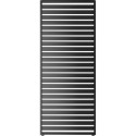 Panneau 90cm à ventelles fixes - noir anthracite - X-METAL