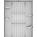 Lot de 2 étagères en acier galvanisé pour armoire Kosto X-METAL