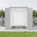 Plancher pour abri 3 vélos en métal anthracite Kosto - X-METAL