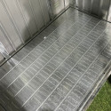 Plancher pour abri 3 vélos en acier galvanisé Kosto X-METAL
