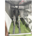 Rail et poulie supplémentaires pour abri vélos en acier galvanisé Kosto - X-METAL