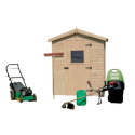 Abri de jardin en bois 2,56m² + plancher - Habrita