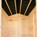 Abri de jardin en bois 2,56m² + plancher - Habrita