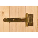 Abri de jardin en bois massif 16m² – madriers 28mm - Habrita