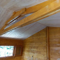 Abri de jardin en bois massif semi-habitable 20m² – Habrita