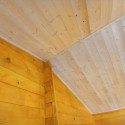 Abri de jardin en bois massif semi-habitable 20m² – Habrita