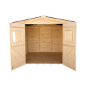 Abri en bois massif 5,76m² Habrita