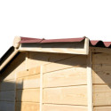 Abri en bois massif 5,76m² Habrita