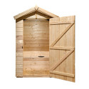 Toilettes sèches en bois massif FSC - panneaux 16mm + plancher - Habrita