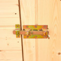 Toilettes sèches en bois massif FSC - panneaux 16mm + plancher - Habrita