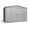 Abri de jardin en métal 6,5m² silver grey ABSCO
