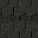 Shingle noir queue de castor pour abri bois Karibu