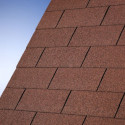 Shingle rouge pour abri bois Karibu