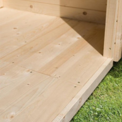 Plancher en bois certifié pour abris de jardin Karibu- ref 55260