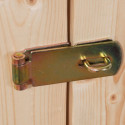 Garage en bois certifié 20,78m² - madriers 40mm – Karibu