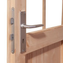 Garage en bois certifié 20,78m² - madriers 40mm – Karibu
