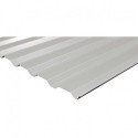 Carport double en pin autoclave avec toit PVC 27,58m² - Karibu
