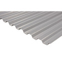 Carport double en pin autoclave avec toit PVC 27,58m² - Karibu