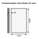 Abri de jardin adossé en bois certifié 8m² Juist 5 - Karibu