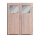Abri de jardin adossé en bois certifié 8m² Juist 5 - Karibu