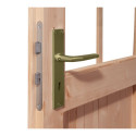 Abri de jardin adossé en bois certifié 4,85m² Juist 3 - Karibu