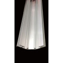 Serre de jardin 2,5m² en aluminium et polycarbonate Habrita
