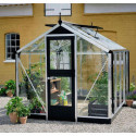 Serre de jardin 5m² en verre trempé Compact Nye - Juliana