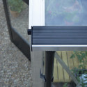 Serre de jardin 16,2m² en verre trempé Gardener - Juliana