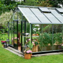 Serre de jardin 21,4m² en verre trempé Gardener - Juliana