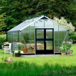 Serre de jardin 21,4m² en polycarbonate 10mm Gartner - Juliana