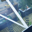 Serre de jardin 21,4m² en polycarbonate 10mm Gartner - Juliana