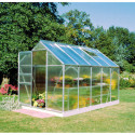Serre de jardin 6,2m² en polycarbonate 4mm Popular - Halls