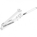 Compas pour ouverture automatique de lucarne de serre de jardin