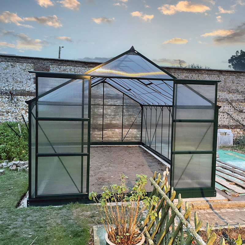 serre polycarbonate verte green protect