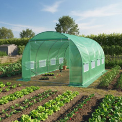 Serre tunnel maraîchère 2x3m film 200gr/m² Green Protect