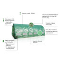 Serre tunnel 3x6m film 200gr/m² hauteur 2,25m Green Protect