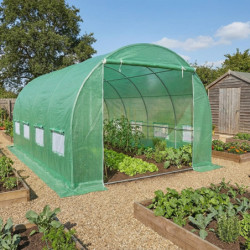 Serre maraichère 3x8m film 200gr/m² hauteur 2,25m Green Protect