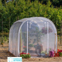Serre tunnel de culture pieds droits 6m² RICHEL