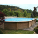 Piscine béton décagonale NATURALIS 3 - 7,37x4,34x1,28m