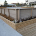 Piscine béton rectangulaire haute NATURALIS 2 - 6,09x3,24x1,40m