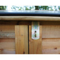 Coffre de jardin en bois Trocadero 1200L