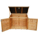 Coffre de jardin en bois Trocadero 1200L