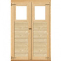 Abri de jardin Tobin 3 de 3,31m² panneaux bois 14mm - Karibu