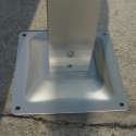 Carport 2 voitures en aluminium et polycarbonate 6mm ANTI-UV