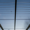 Carport en pin traité autoclave 15m² avec couverture PVC Habrita