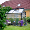 Serre de jardin 13m² aluminium et polycarbonate 10mm Premium – Juliana