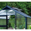 Serre de jardin 10,9 m² aluminium en polycarbonate 10mm Premium – Juliana