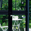 Serre de jardin 10,9m² aluminium et verre trempé Premium – Juliana