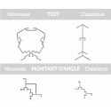 Serre de jardin 5m² en polycarbonate 6mm Compact Nye - Juliana