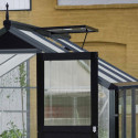 Serre Compact Nye 5m² anthracite en polycarbonate 6mm Juliana